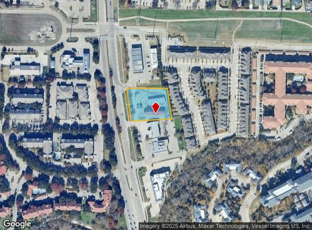 6312 Preston Rd, Plano, TX Parcel Map