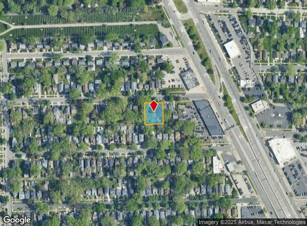  229 Fielding St, Ferndale, MI Parcel Map