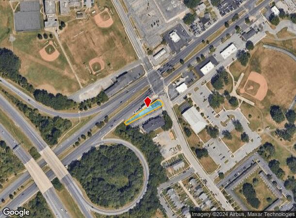  1551 Eastern Blvd, Essex, MD Parcel Map