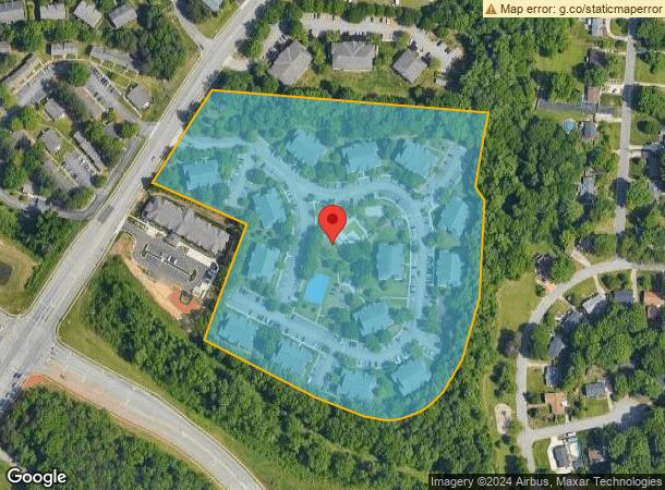  433 Guilford College Rd, Greensboro, NC Parcel Map