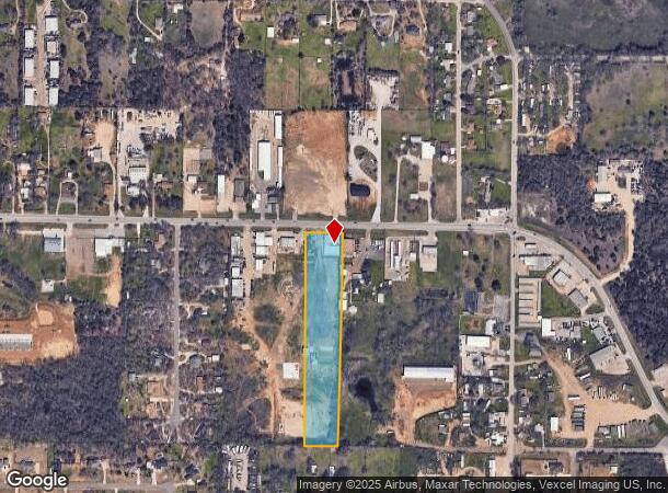  5428 E Fm 1187, Burleson, TX Parcel Map