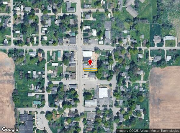  129 S Main St, Clarksville, MI Parcel Map