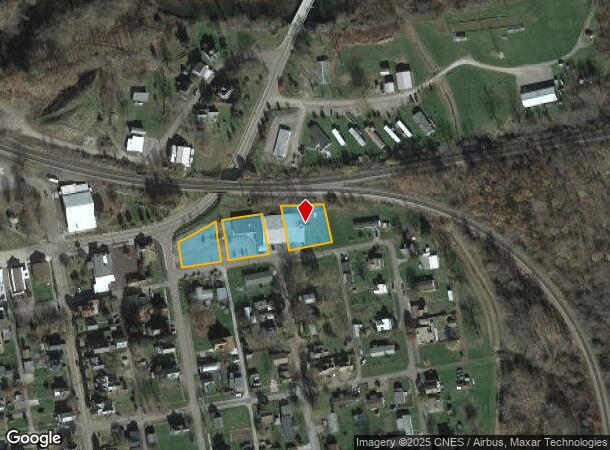 Manning St, Confluence, PA Parcel Map