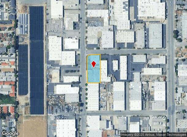 7200 Adams St, Paramount, CA Parcel Map