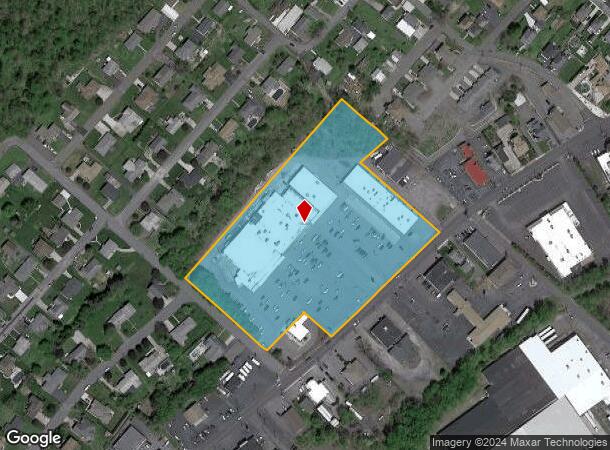  1500 Main St, Dickson Cty, PA Parcel Map