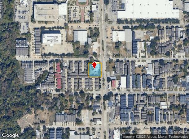  1710 W 25Th St, Houston, TX Parcel Map