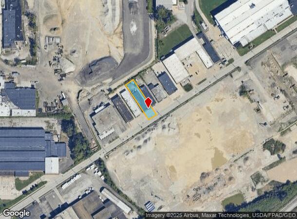 21671 Tungsten Rd, Euclid, OH Parcel Map