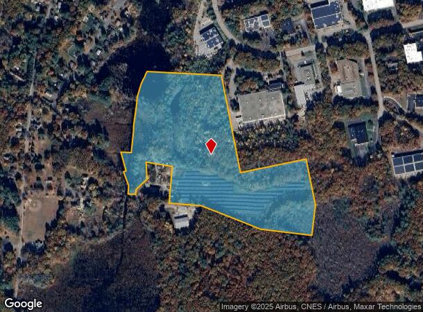  233 Hopping Brook Rd, Holliston, MA Parcel Map