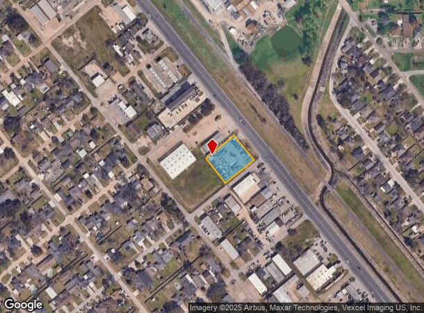  1808 Houston Blvd, South Houston, TX Parcel Map