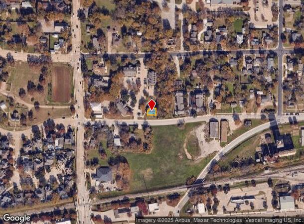 627 W College St, Grapevine, TX Parcel Map