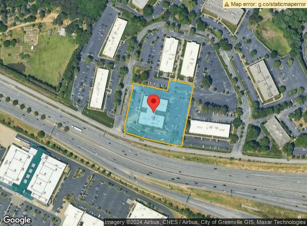  150 Executive Center Dr, Greenville, SC Parcel Map