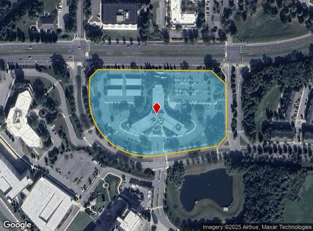  101 Orchard Ridge Dr, Gaithersburg, MD Parcel Map