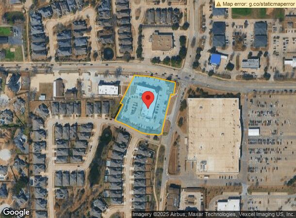  3855 Glade Rd, Colleyville, TX Parcel Map