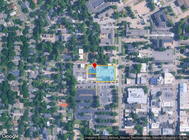 542 S University Blvd, Norman, OK Parcel Map