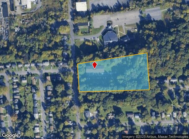  211 Beattie St, Syracuse, NY Parcel Map