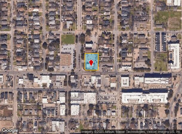  606 N Bishop Ave, Dallas, TX Parcel Map