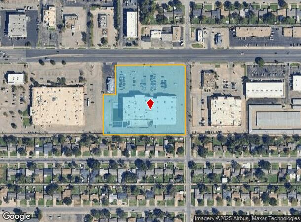  5001 50Th St, Lubbock, TX Parcel Map