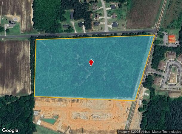 45 Bruce Johnson Rd, Lillington, NC Parcel Map