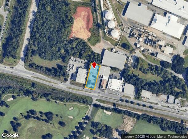  1686 E President St, Savannah, GA Parcel Map