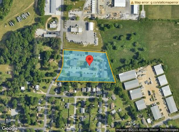  1705 N Lowell Rd, Springdale, AR Parcel Map