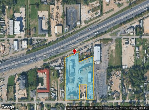 15921 1St St, Channelview, TX Parcel Map