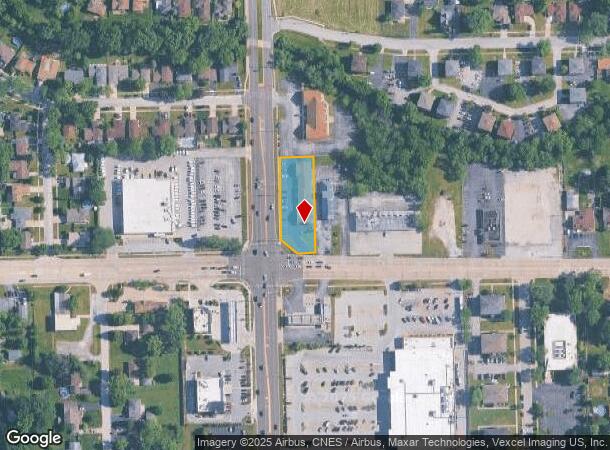 7158 171St St, Tinley Park, IL Parcel Map