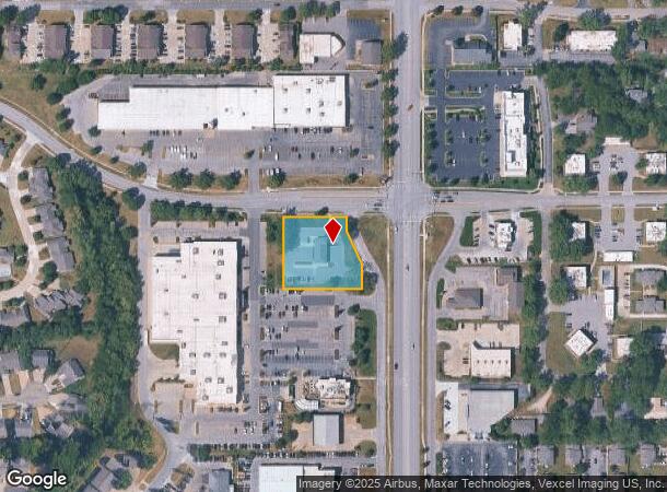  2701 Iowa St, Lawrence, KS Parcel Map