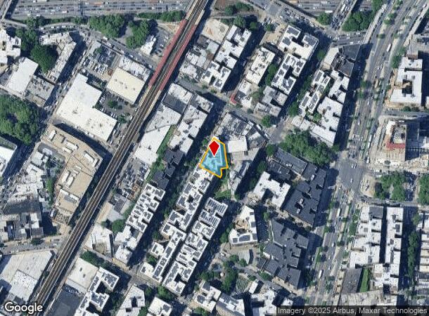 1560 Townsend Ave, Bronx, NY Parcel Map