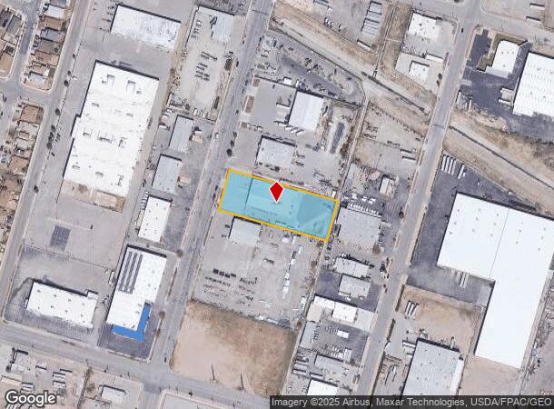  950 Pendale Rd, El Paso, TX Parcel Map