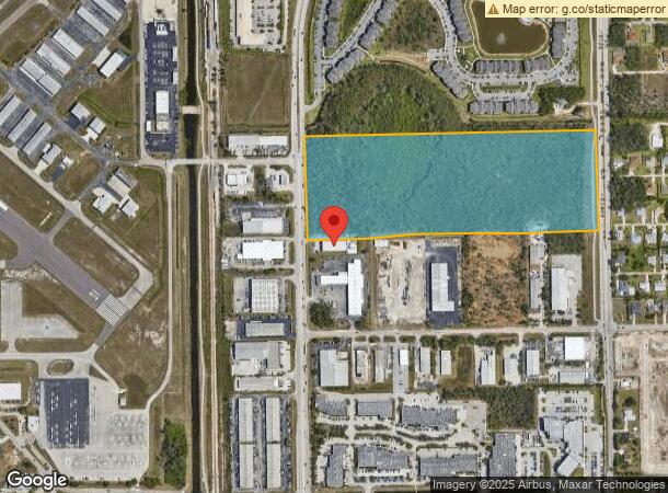  10801 Metro Pkwy, Fort Myers, FL Parcel Map