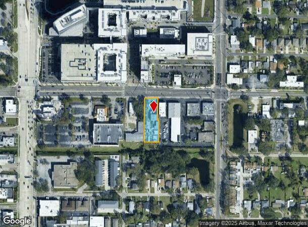 3642 W Cypress St, Tampa, FL Parcel Map