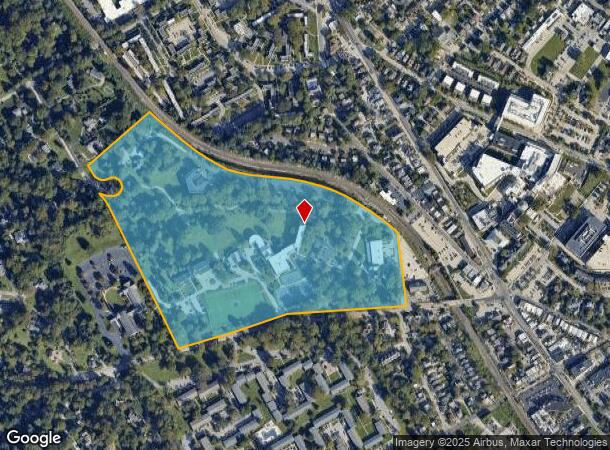 270 S Bryn Mawr Ave, Newtown Square, PA Parcel Map