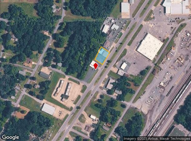  1139 N Main St, Muskogee, OK Parcel Map