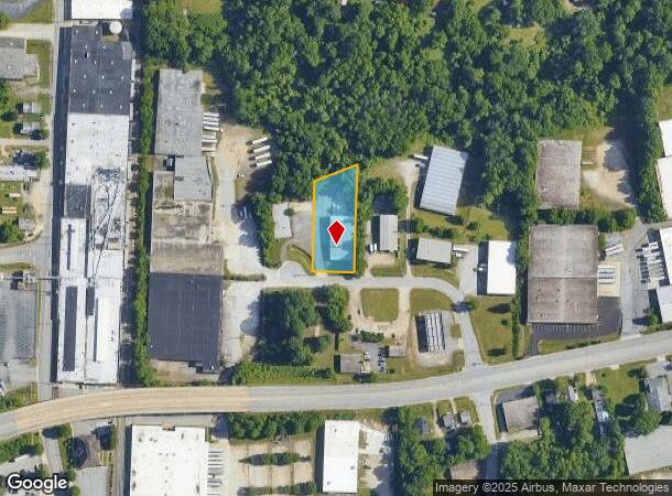  1314 Starr Dr, High Point, NC Parcel Map