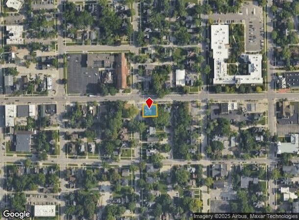  317 W Cross St, Ypsilanti, MI Parcel Map