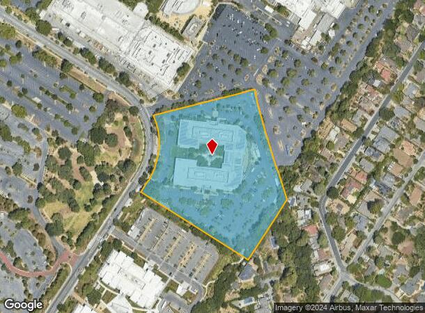  3175 Hanover St, Palo Alto, CA Parcel Map