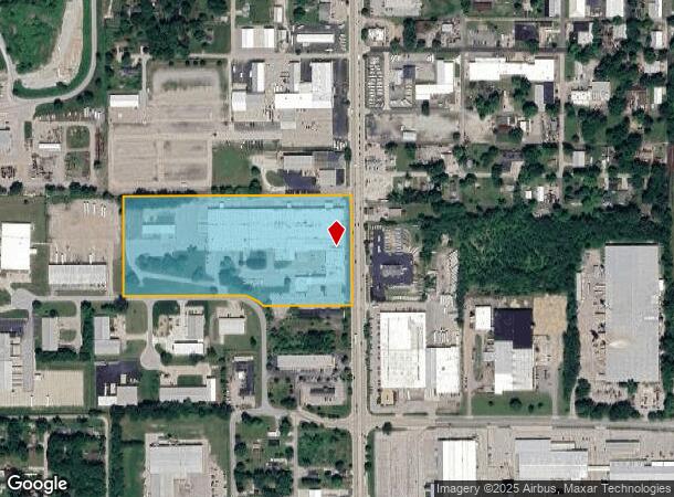 2421 S Nappanee St, Elkhart, IN Parcel Map