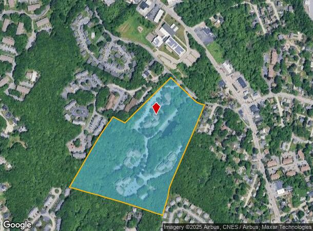 376 Sunderland Rd, Worcester, MA Parcel Map