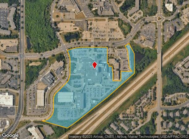  14101 E Fairview Dr, Burnsville, MN Parcel Map