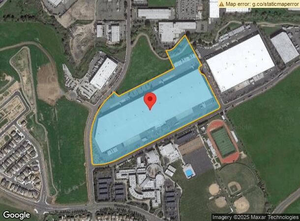  5195 Fermi Dr, Fairfield, CA Parcel Map