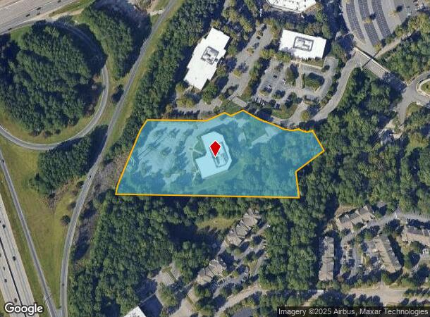  1121 Situs Ct, Raleigh, NC Parcel Map