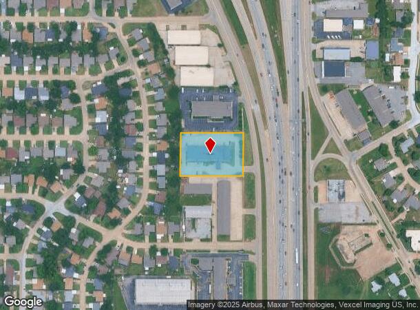  1809 N Moore Ave, Moore, OK Parcel Map