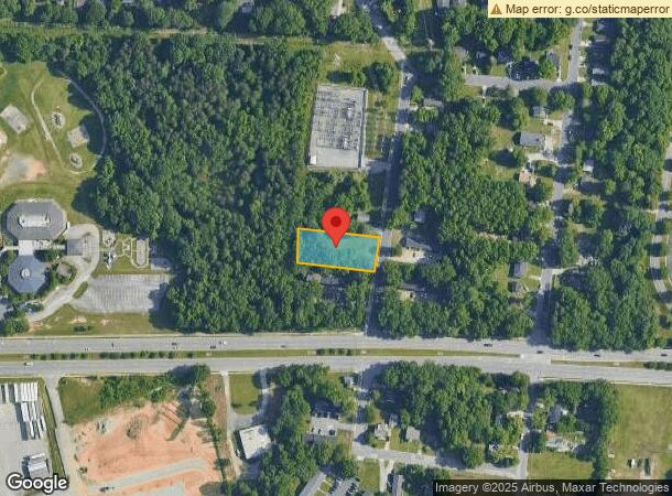  213 Woodnell St, Greensboro, NC Parcel Map