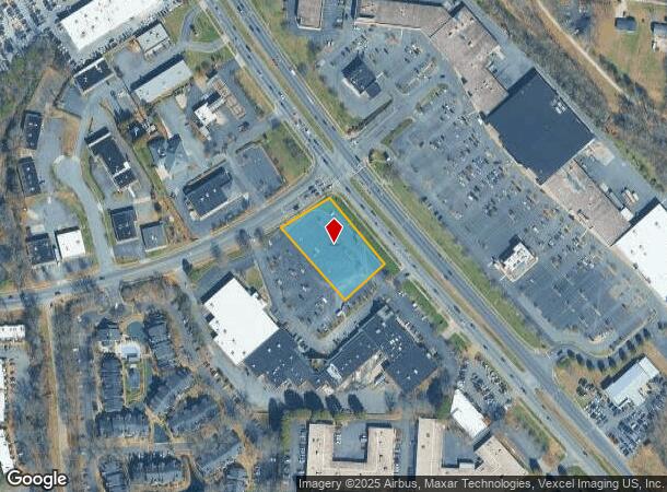 7302 E Independence Blvd, Charlotte, NC Parcel Map