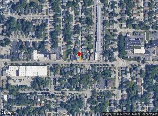 1127 Fulton St E, Grand Rapids, MI Parcel Map
