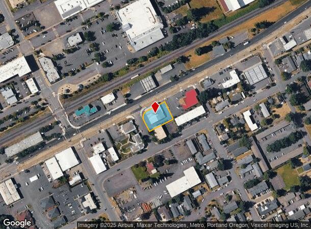 203 Se 1St Ave, Canby, OR Parcel Map