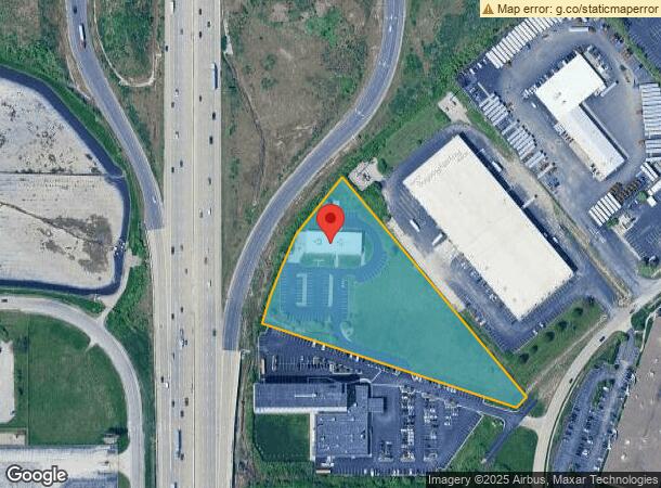  5850 Fortune Cir W, Indianapolis, IN Parcel Map