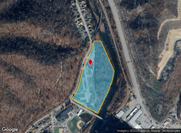  600 E W Mcdonald Ave, Man, WV Parcel Map