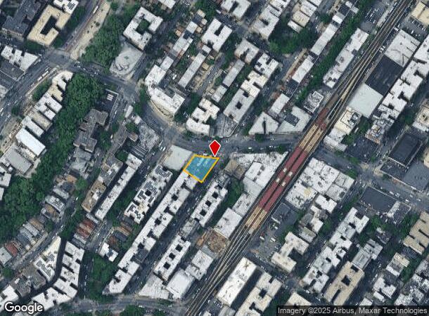  26 W Burnside Ave, Bronx, NY Parcel Map