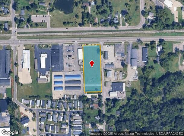903 W Beecher St, Adrian, MI Parcel Map